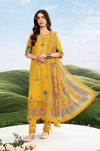 M/Basics by Maria B | AZ-MB-03-A | Summer Stitched Suit