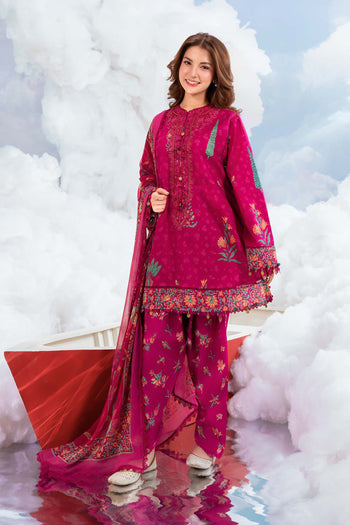 M/Basics by Maria B | AZ-MB-03-B | Summer Stitched Suit