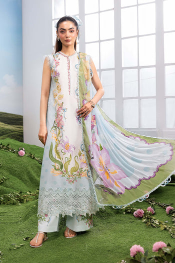 M/Basics by Maria B | AZ-MB-05-A | Summer Stitched Suit
