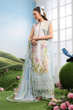 M/Basics by Maria B | AZ-MB-05-A | Summer Stitched Suit