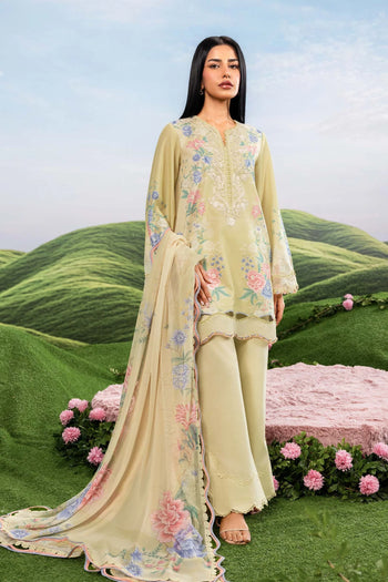 M/Basics by Maria B | AZ-MB-11-A | Summer Stitched Suit