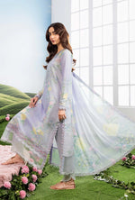 M/Basics by Maria B | AZ-MB-11-B | Summer Stitched Suit