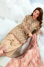 M/Basics by Maria B | AZ-MB-12-A | Summer Stitched Suit