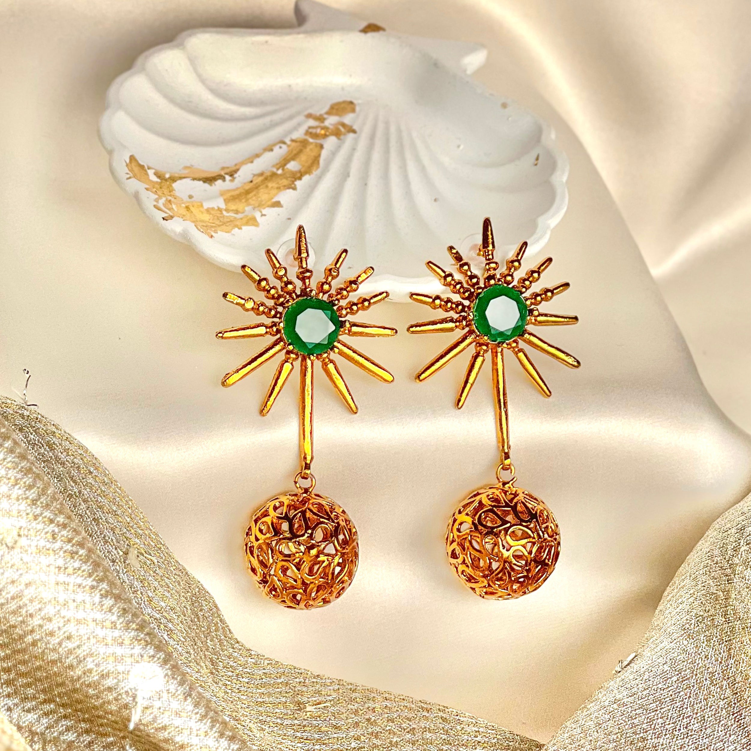 By La Lueur | Mehr-o-Mah Earrings