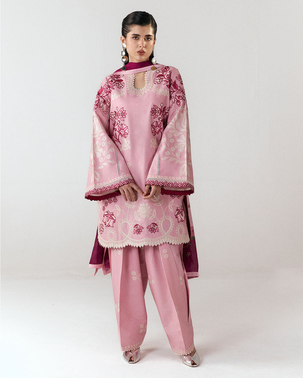 Hussain Rehar Jugnu Nanya Light Pink