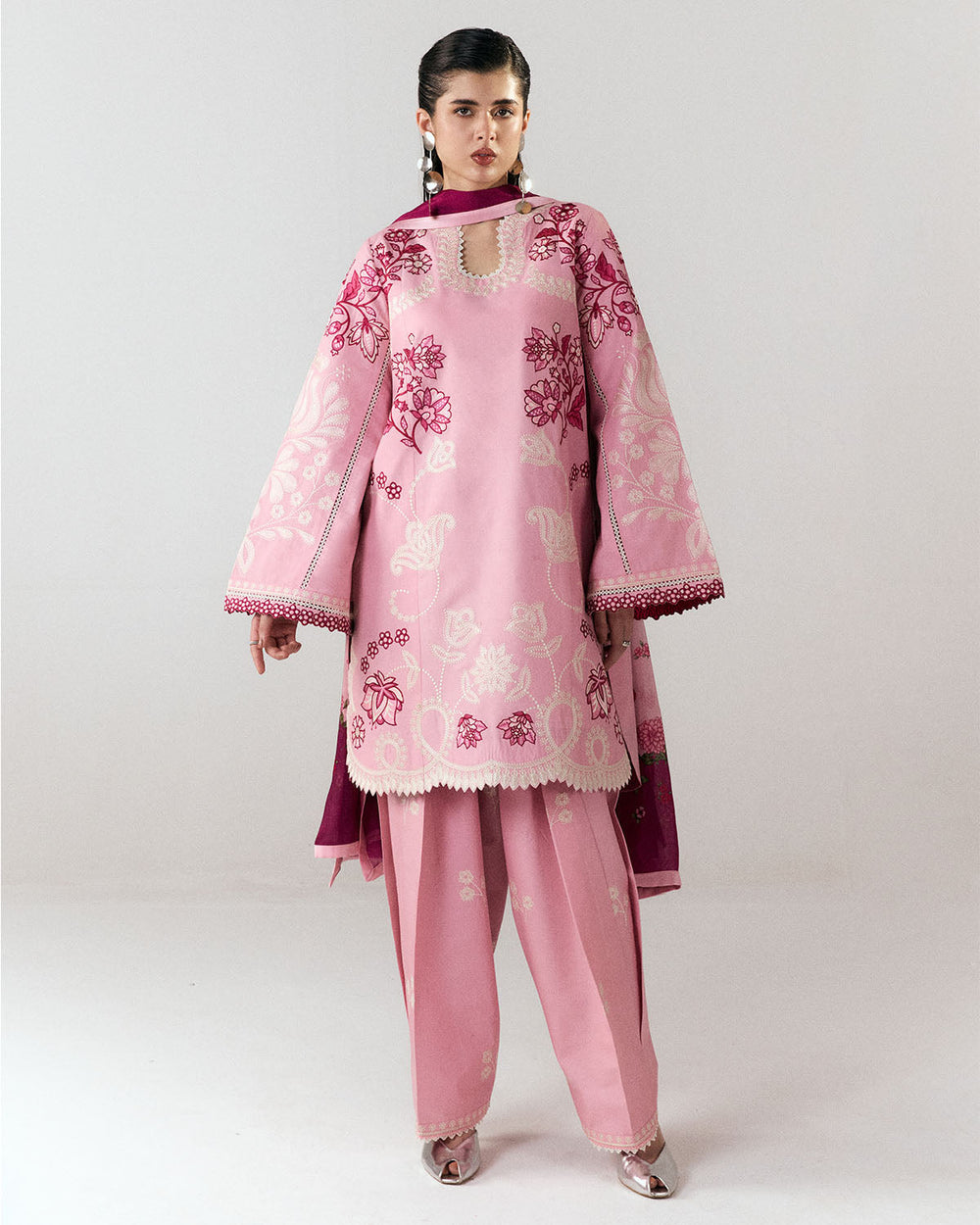 Hussain Rehar Jugnu Nanya Light Pink