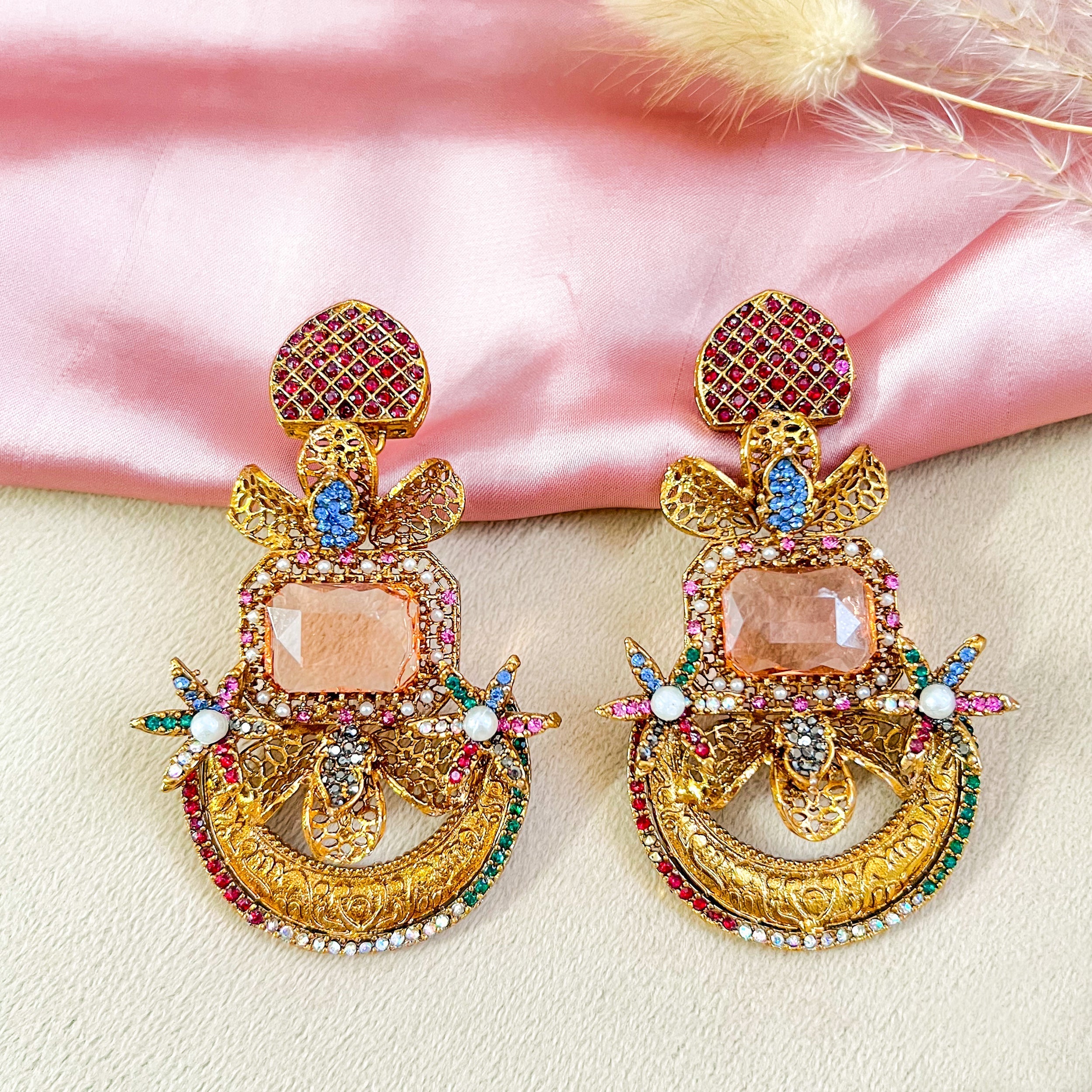 By La Lueur | ER-139 | Naubahaar Earrings
