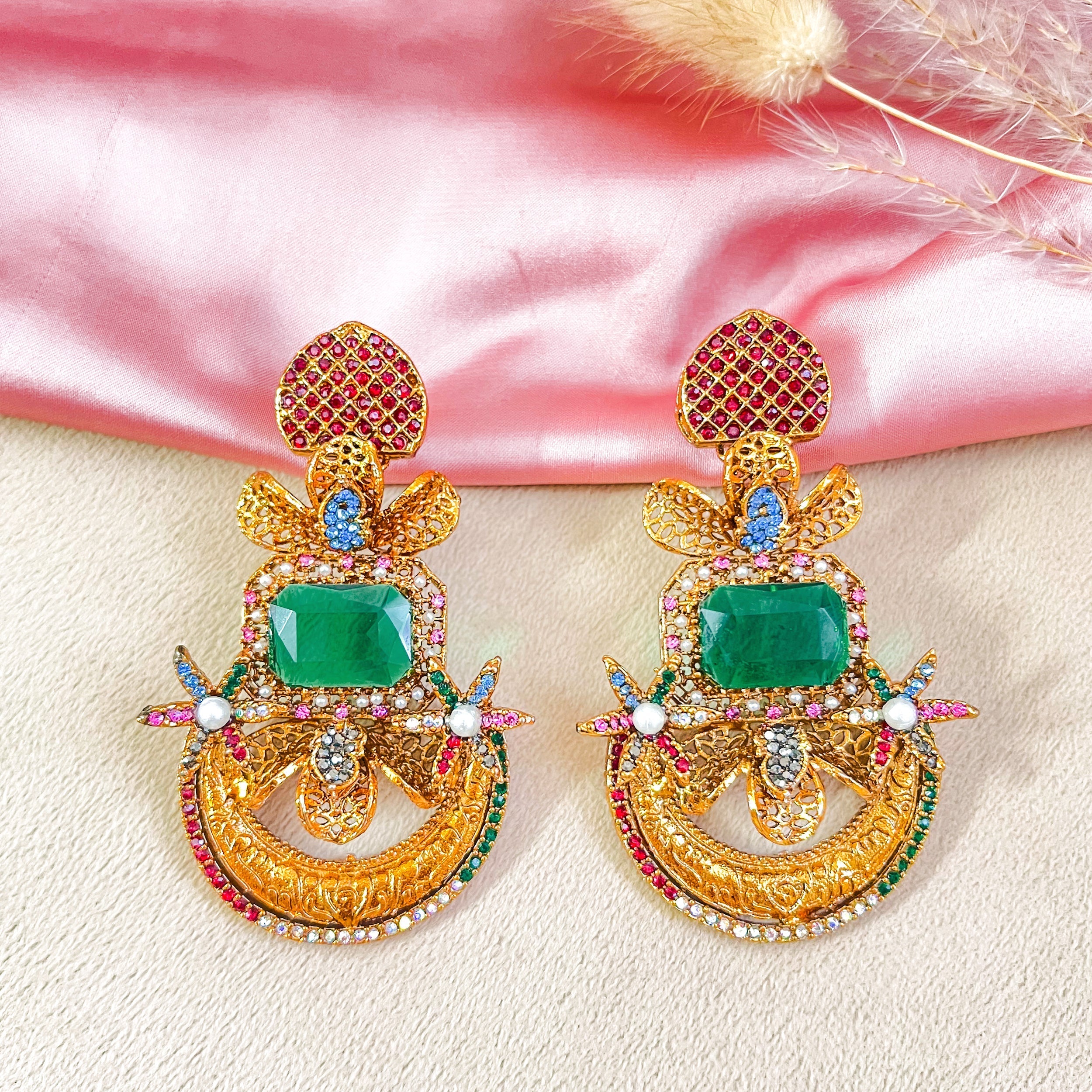 By La Lueur | ER-139 | Naubahaar Earrings