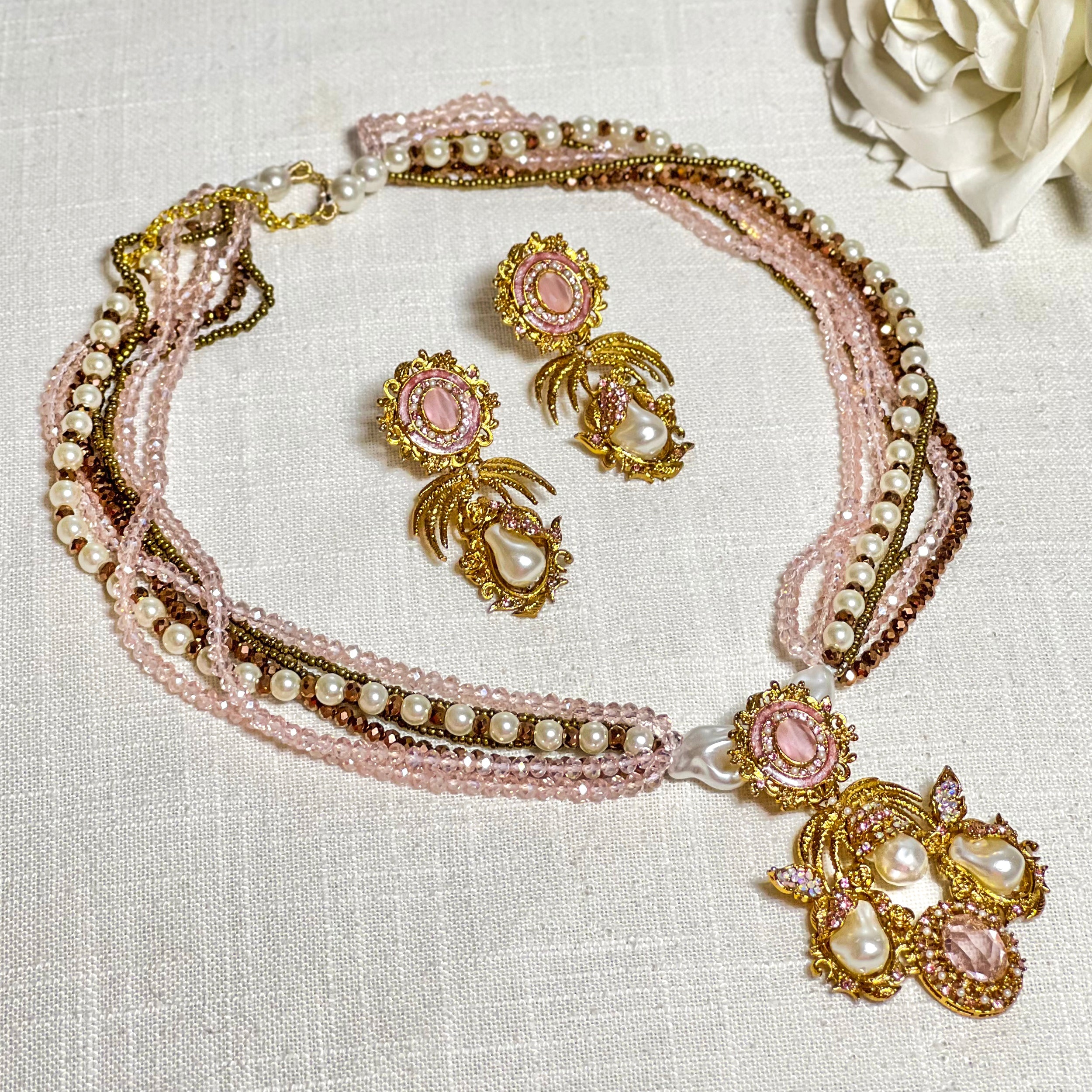 By La Lueur | S-75 | Nazneen Mala Set