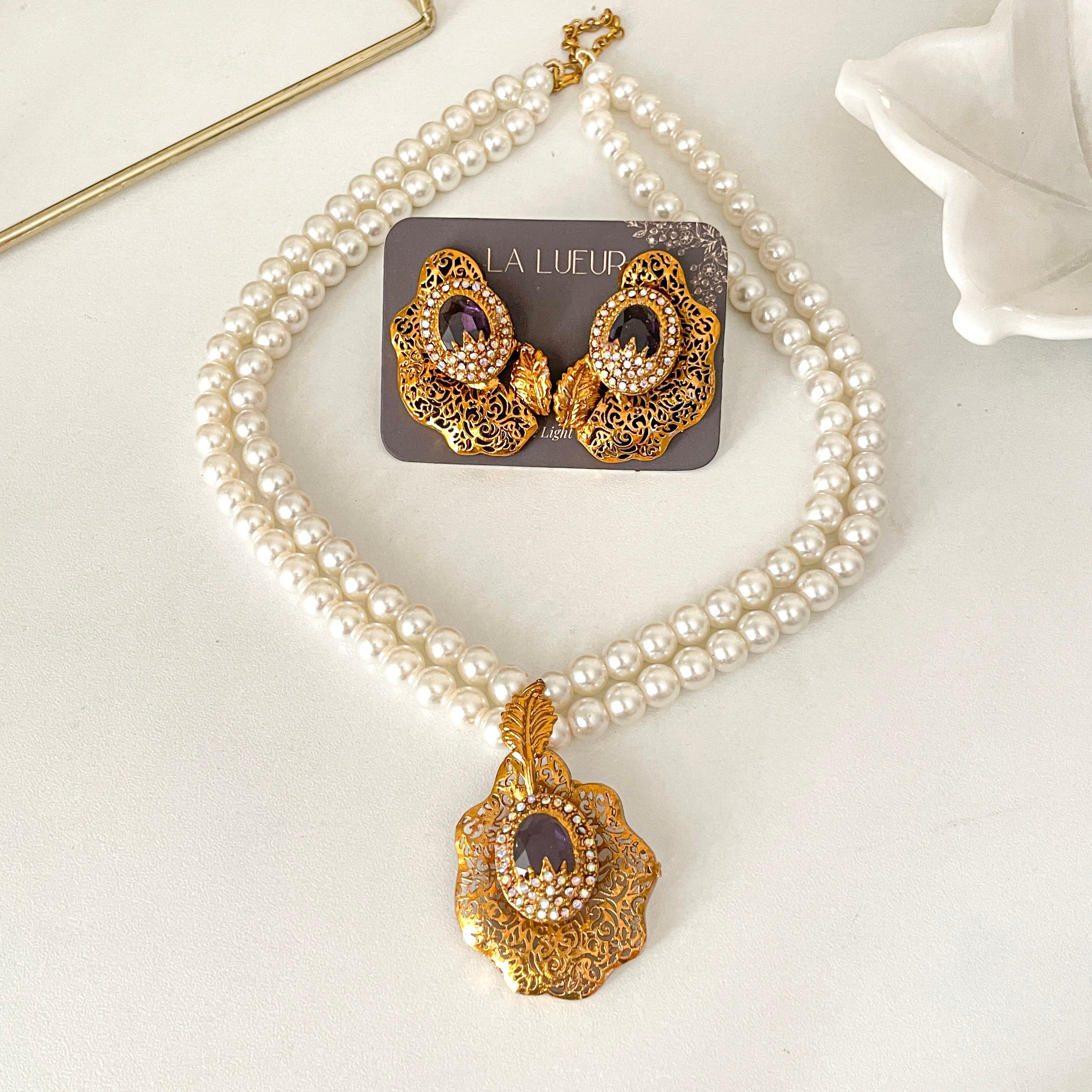 By La Lueur | S-71 | Pareesa Mala Set