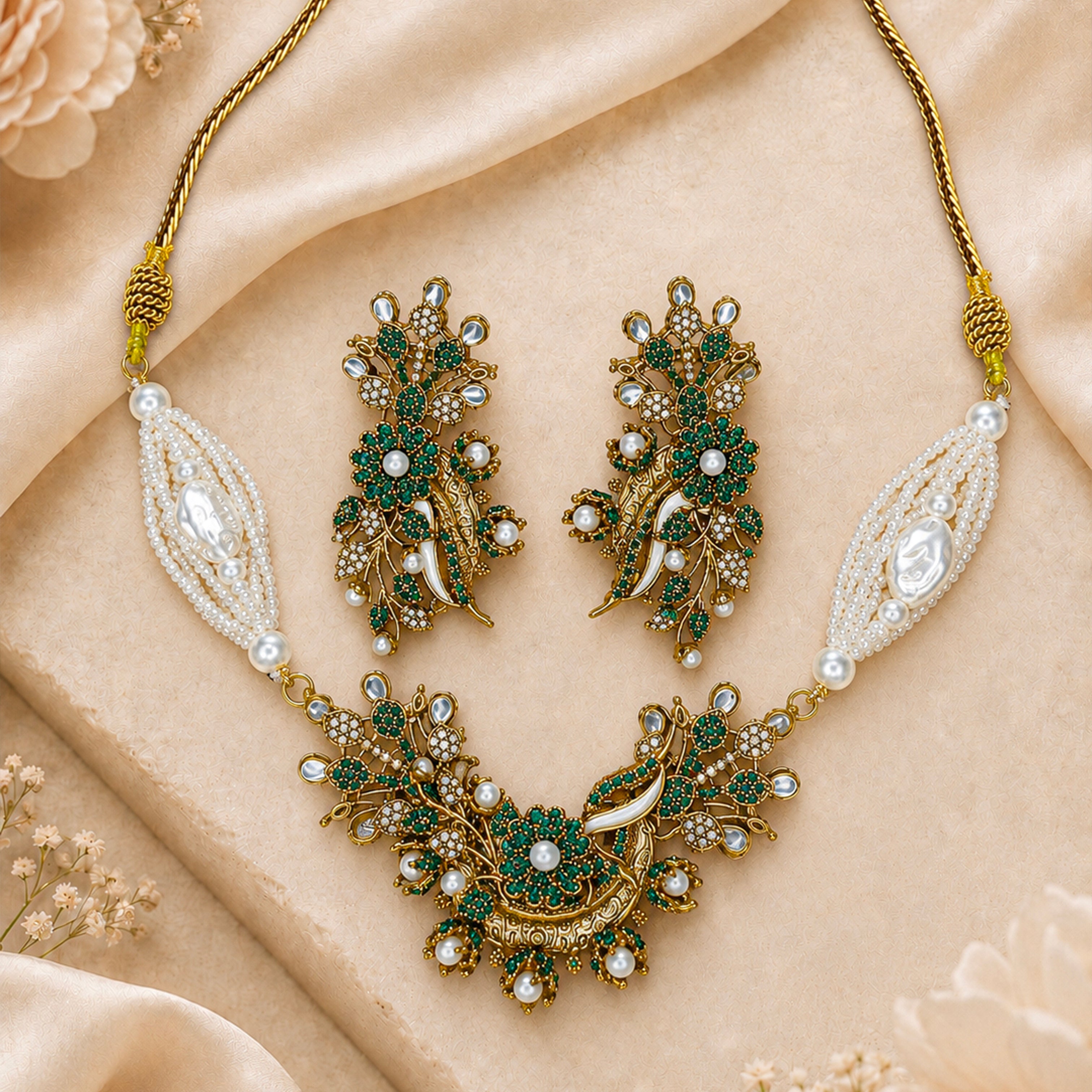 By La Lueur | S-77 | Shabistaan Choker Set