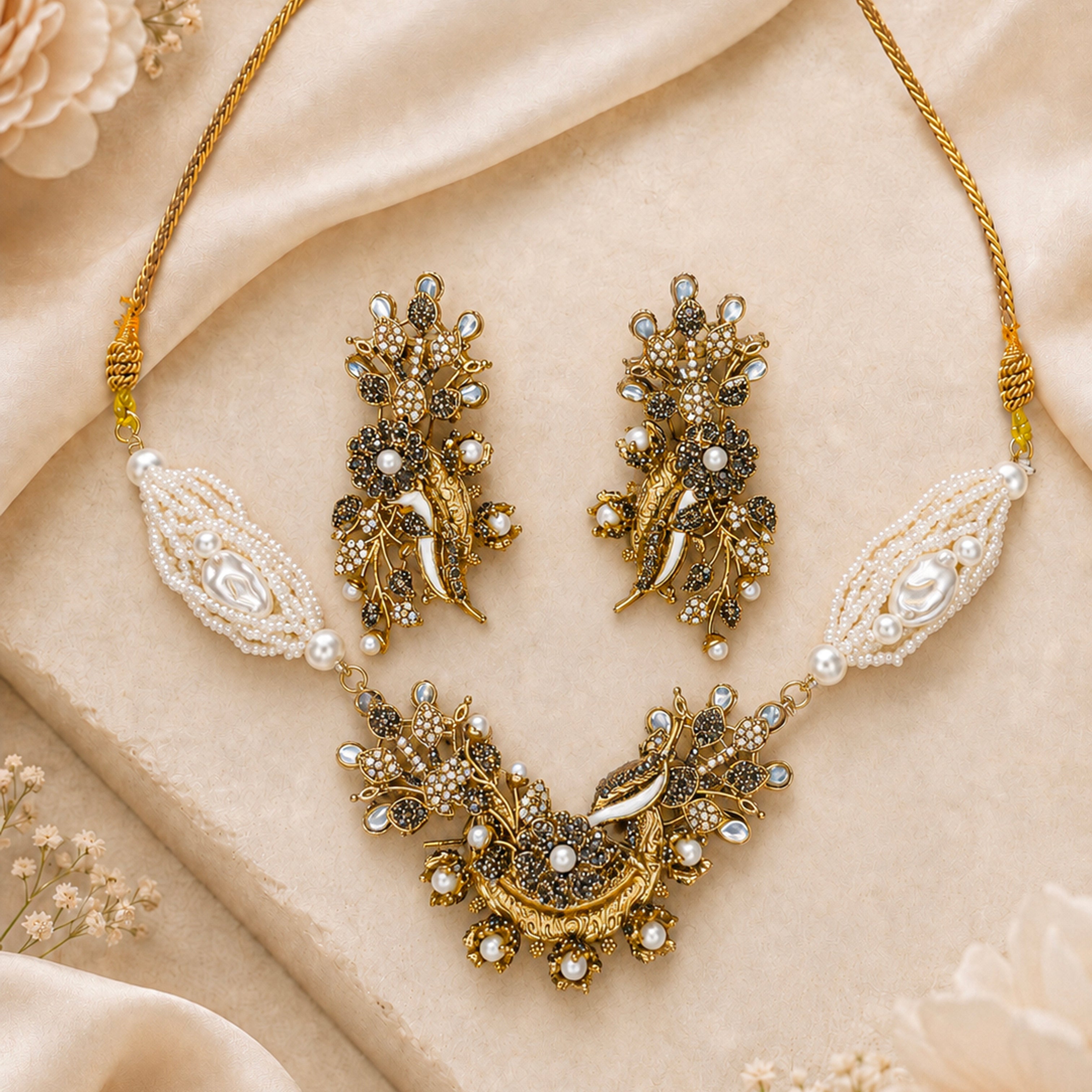 By La Lueur | S-77 | Shabistaan Choker Set