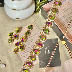 By La Lueur | Shabnam Necklace Set - Multi