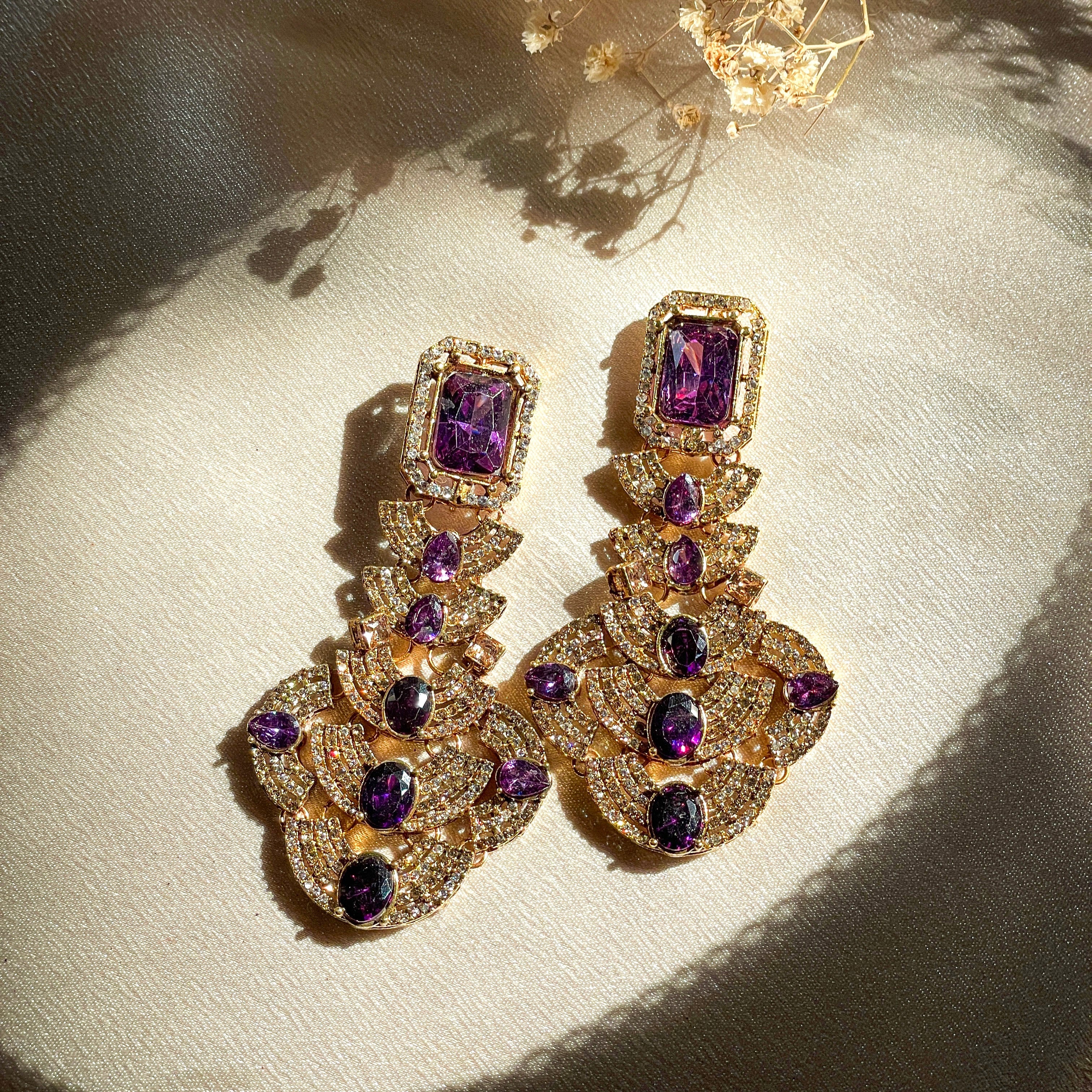 By La Lueur | Tarannum Earrings