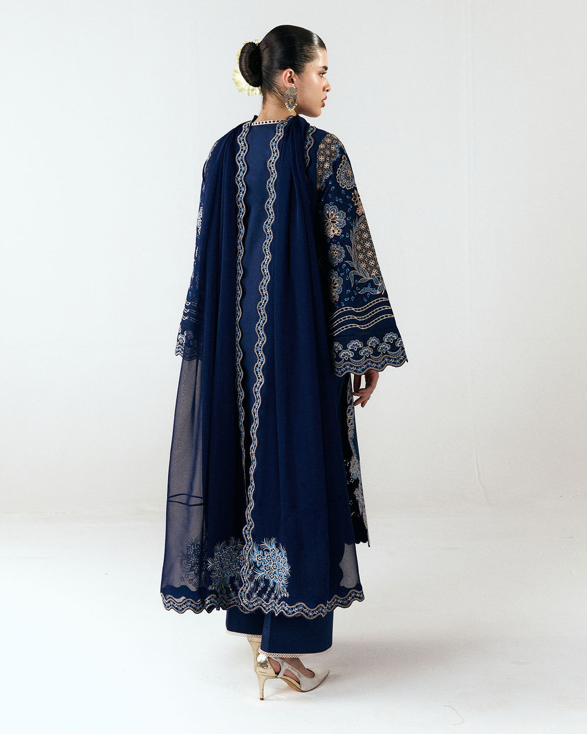 Hussain Rehar Jugnu Tiva Dark Blue