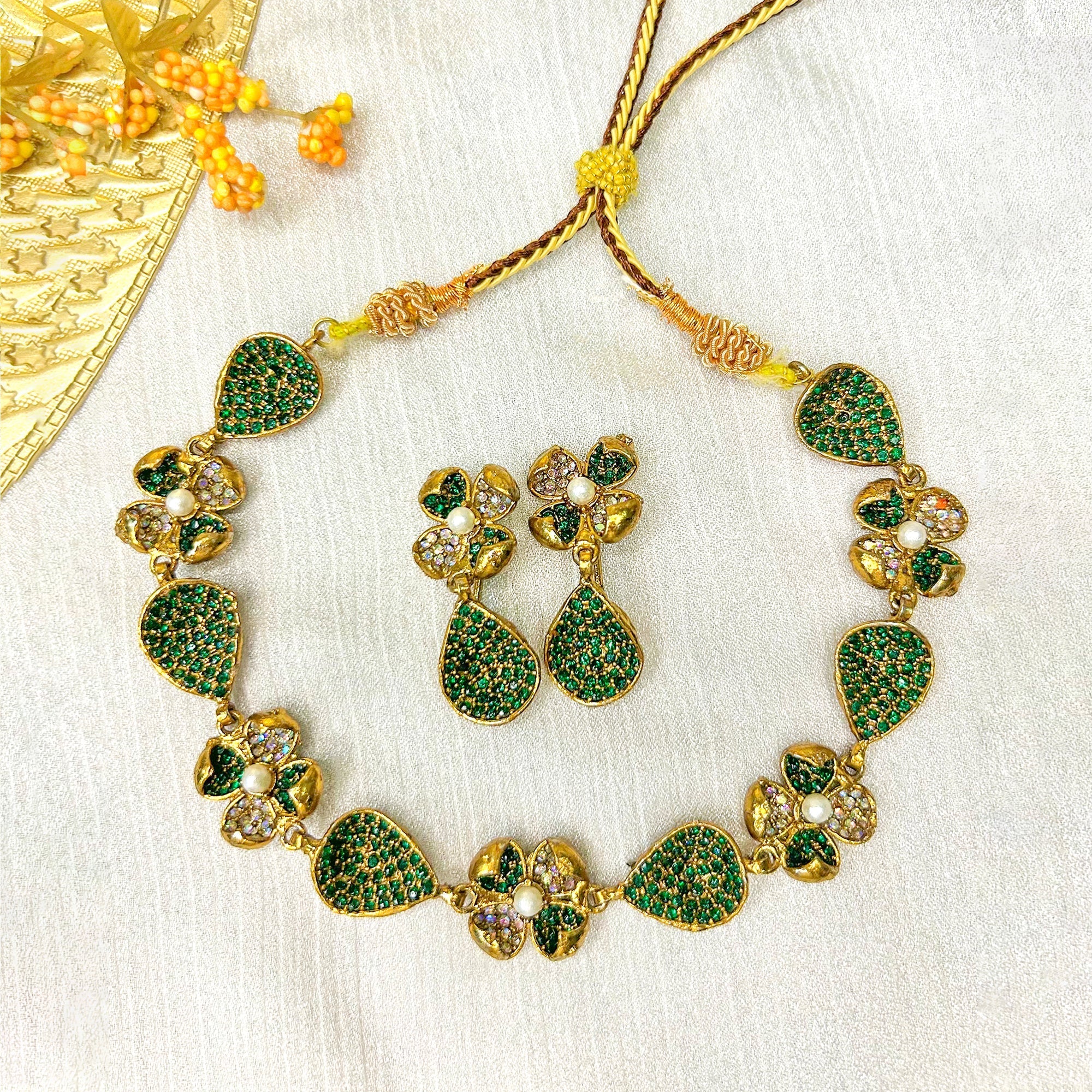 By La Lueur | S-74 | Wardah Necklace Set